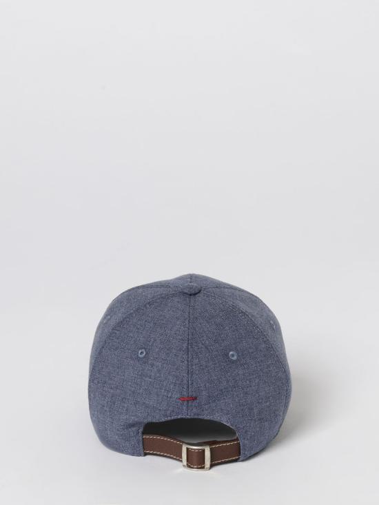 26SS 브루넬로 쿠치넬리 볼캡 MR4999850 CKO52 Denim - BRUNELLO CUCINELLI