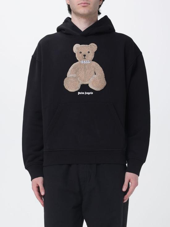 26SS 팜앤젤스 후드 티셔츠 PMBB17DS26FLE00C 1060 Black