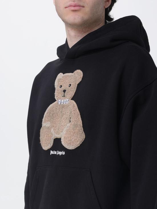26SS 팜앤젤스 후드 티셔츠 PMBB17DS26FLE00C 1060 Black - PALM ANGELS