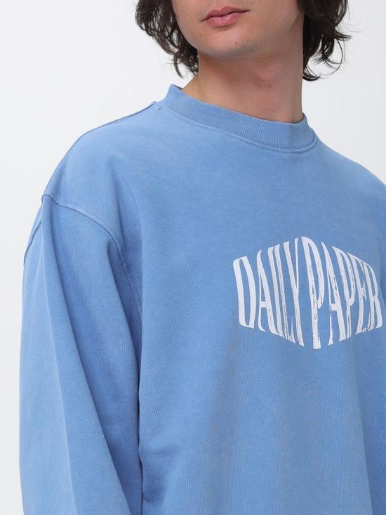 26SS 데일리 페이퍼 긴팔 티셔츠 2610030 637 Blue - DAILY PAPER