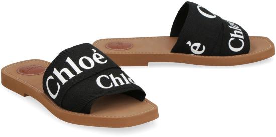 25SS 끌로에 뮬/슬리퍼 CHC22U188Z3 BLACK - CHLOE