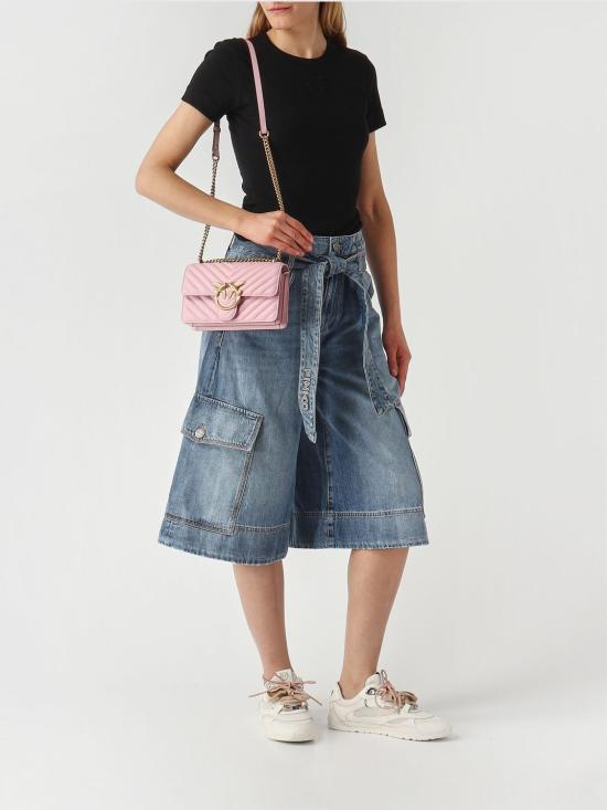 26SS 핑코 숏팬츠 106A323 PJO Denim - PINKO