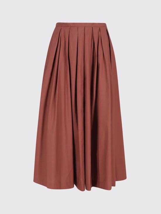 26SS 로베르토 콜리나 롱 스커트 261FXA51067 MATTONE Brown - ROBERTO COLLINA