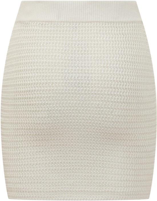 25FW 아미리 숏 스커트 AWKNKR1018IVORY WHITE - AMIRI