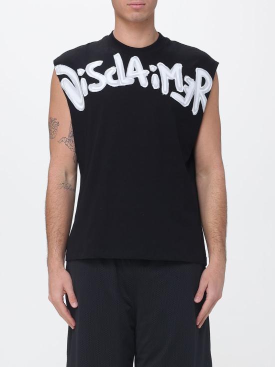 26SS 디스클레이머 민소매 티셔츠 26EDS55414 NER Black