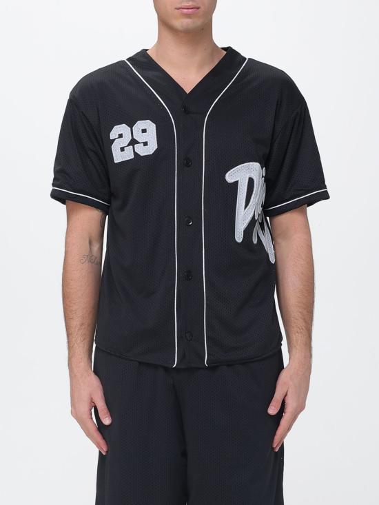 26SS 디스클레이머 반팔 셔츠 26EDS55486 NER Black