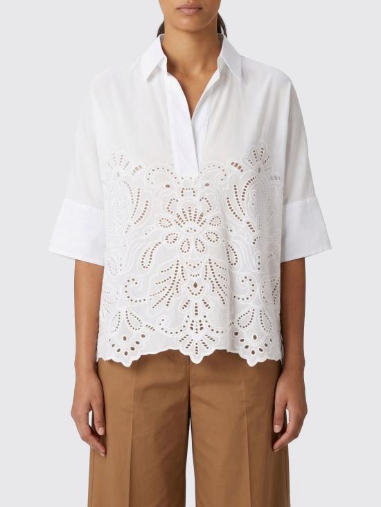 26SS 에르마노 피렌제 블라우스 D48EK022EN0 BIANCO White