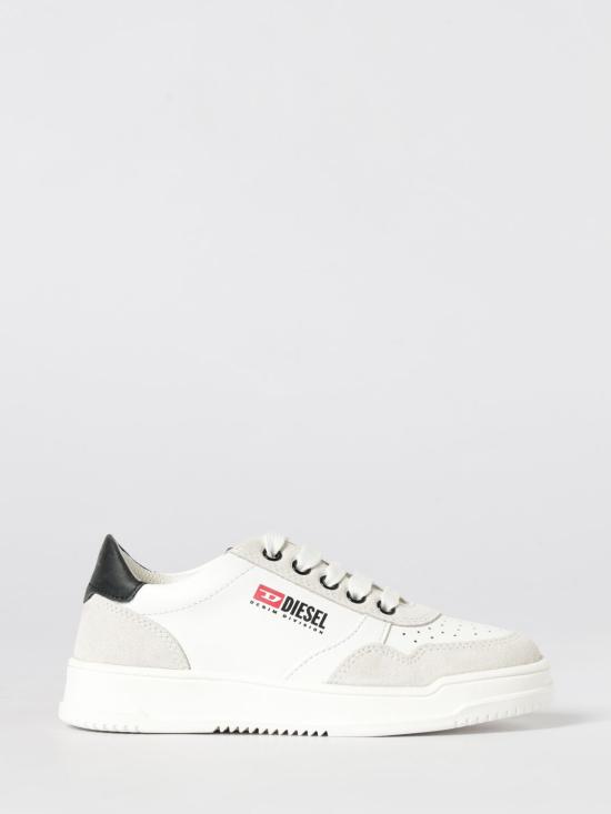 26SS [키즈] 디젤 스니커즈 BC1055KF021 K10J White