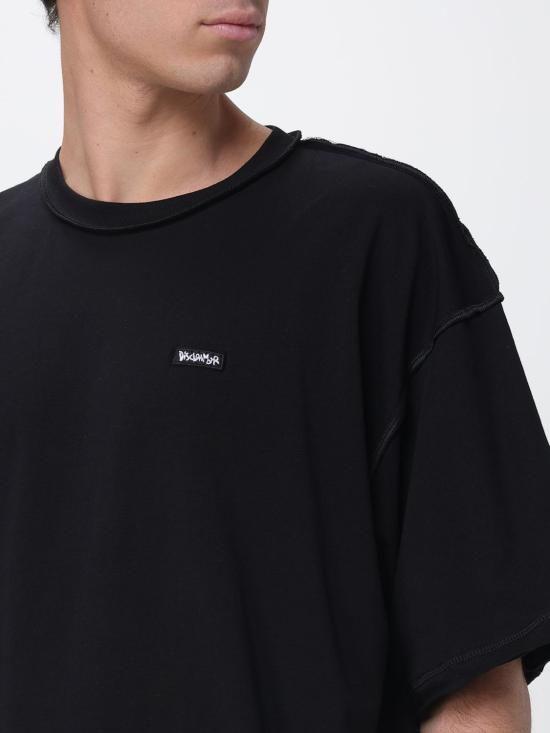 26SS 디스클레이머 반팔 티셔츠 26EDS55499 NER Black - DISCLAIMER