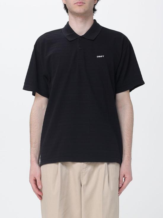 26SS 오베이 폴로 티셔츠 131090095 BLK Black