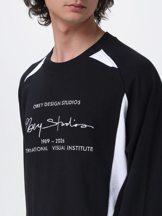 26SS 오베이 긴팔 티셔츠 131030145 BKM Black - OBEY