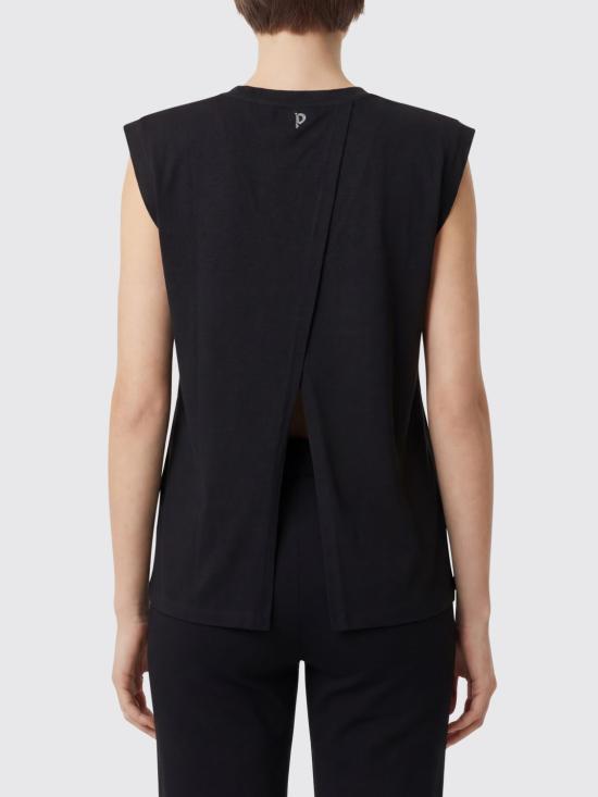 26SS 돈답 민소매 티셔츠 DS080JF0350DXXX 999 Black - DONDUP