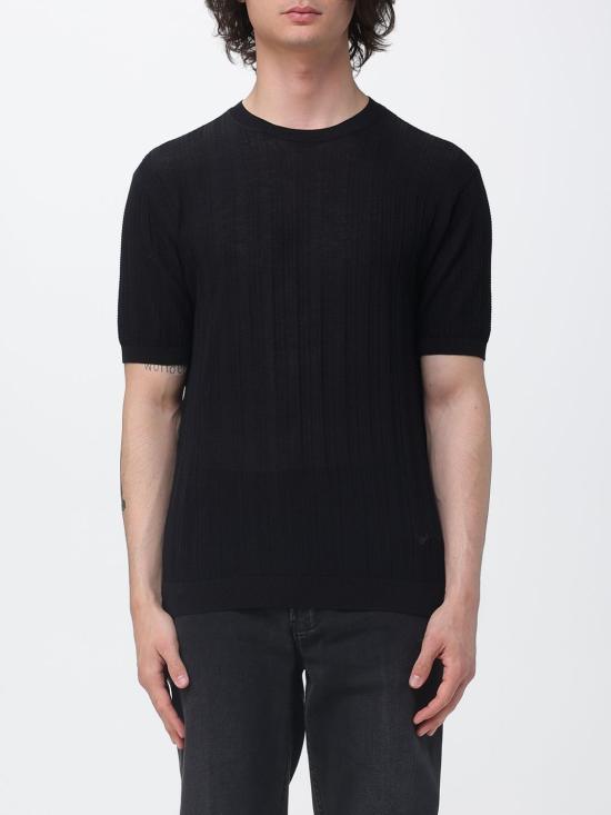 26SS 엠포리오 아르마니 스웨터 EM004740AF23761 UC001 Black