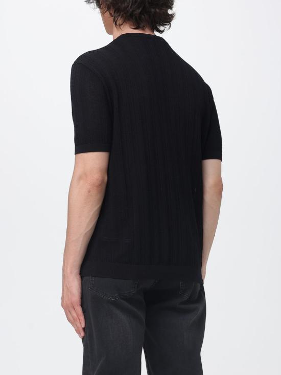 26SS 엠포리오 아르마니 스웨터 EM004740AF23761 UC001 Black - EMPORIO ARMANI