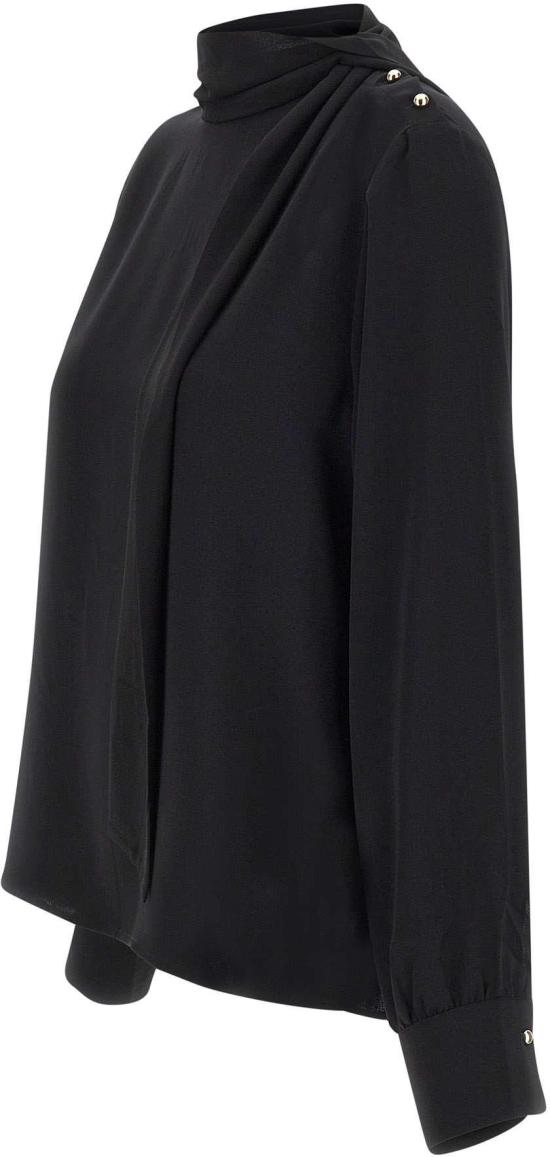 25FW 리우조 블라우스 MF5281T424122222 BLACK - LIU JO