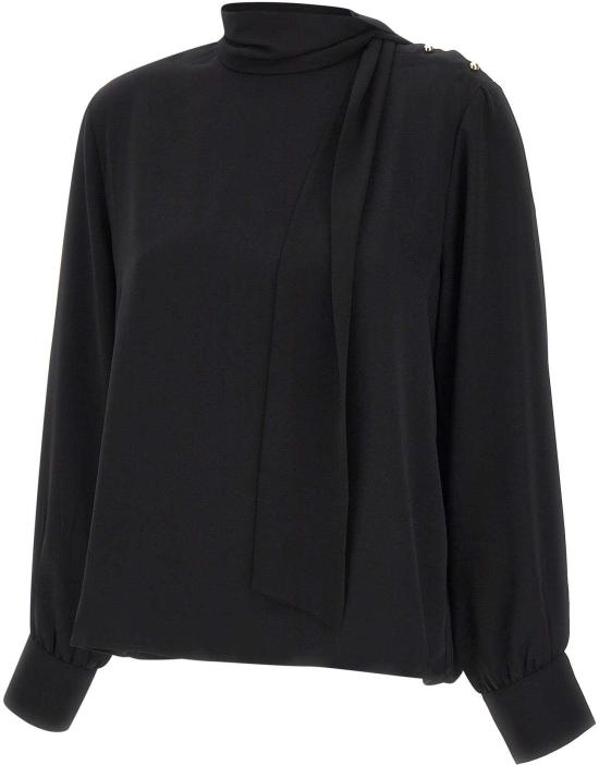25FW 리우조 블라우스 MF5281T424122222 BLACK