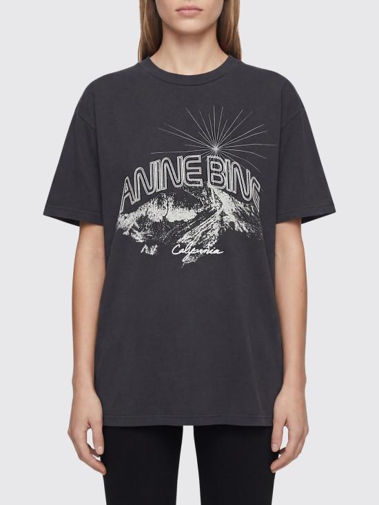 26SS 애니빙 반팔 티셔츠 A0811850 VTG3 Black