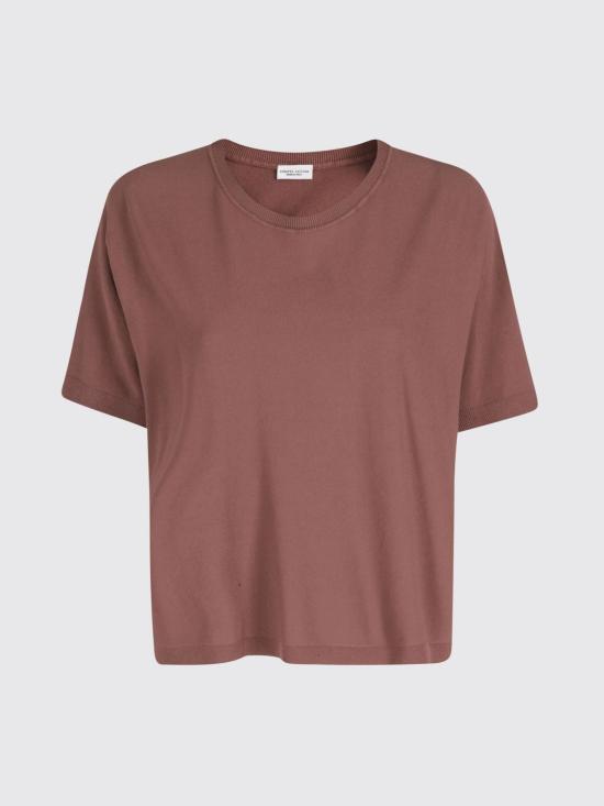 26SS 로베르토 콜리나 반팔 티셔츠 261FXA31221 CACAO Brown - ROBERTO COLLINA