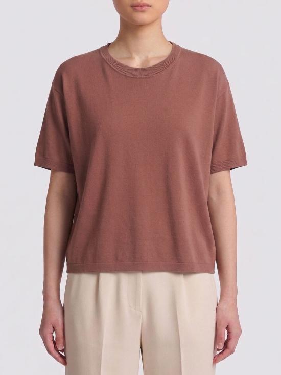 26SS 로베르토 콜리나 반팔 티셔츠 261FXA31221 CACAO Brown