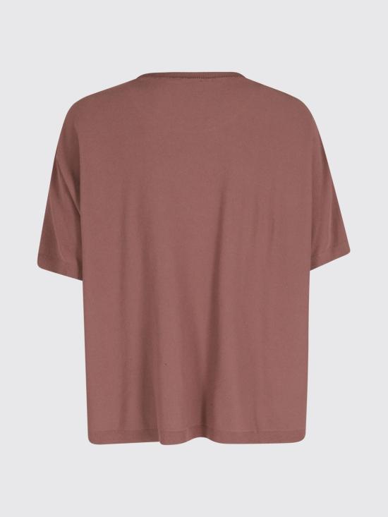 26SS 로베르토 콜리나 반팔 티셔츠 261FXA31221 CACAO Brown - ROBERTO COLLINA