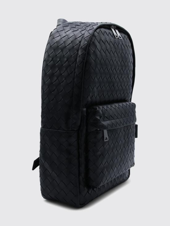 26SS 보테가베네타 인트레치아토 백팩 828527V2HL2 8803 Black - BOTTEGA VENETA