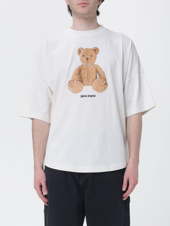 26SS 팜앤젤스 반팔 티셔츠 PMAA10BS26JER004 0360 Ivory