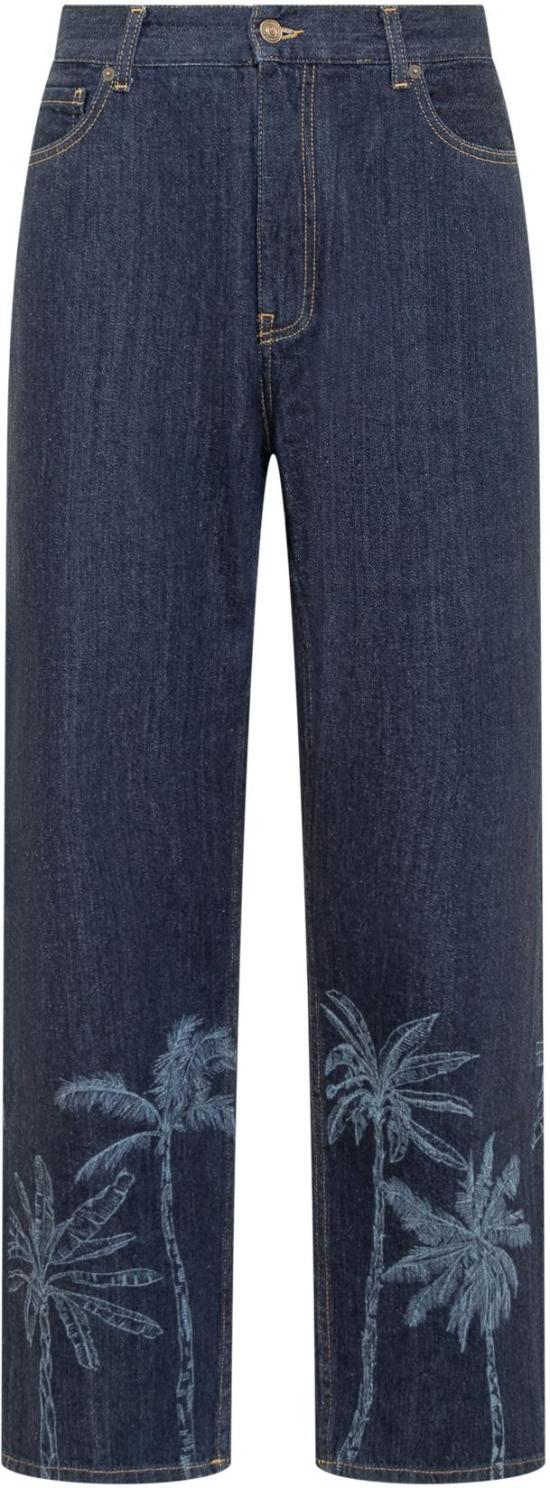  알라누이 데님 팬츠 LMYA011R24DEN0024000 NAVY