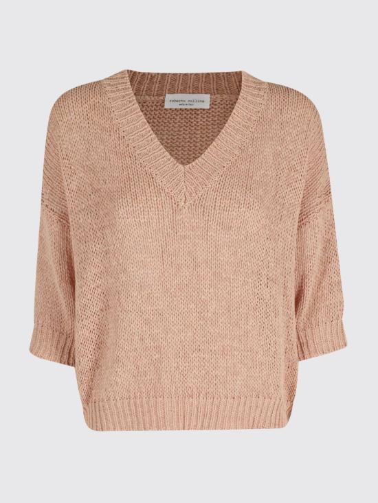 26SS 로베르토 콜리나 긴팔 티셔츠 261FXA41022 Nude - ROBERTO COLLINA