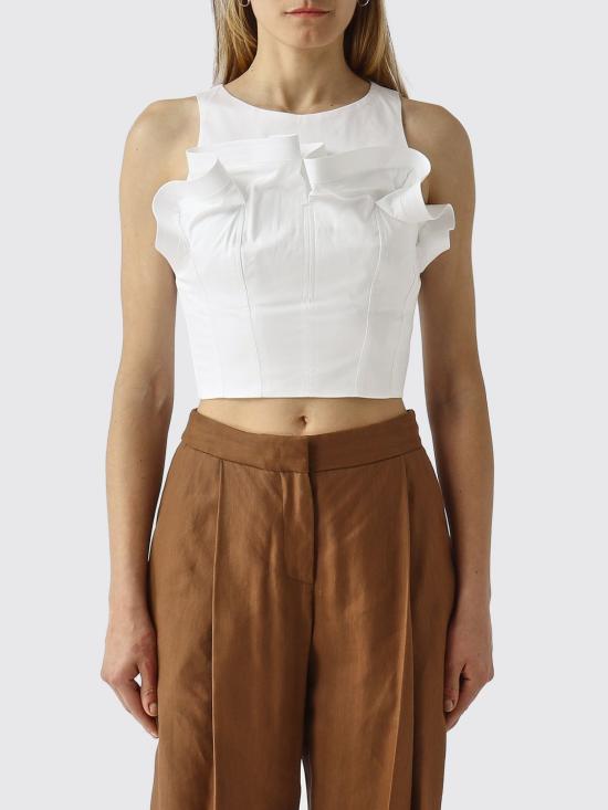 26SS 엘리자베타프랜치 민소매 티셔츠 TO05462E2 100 White