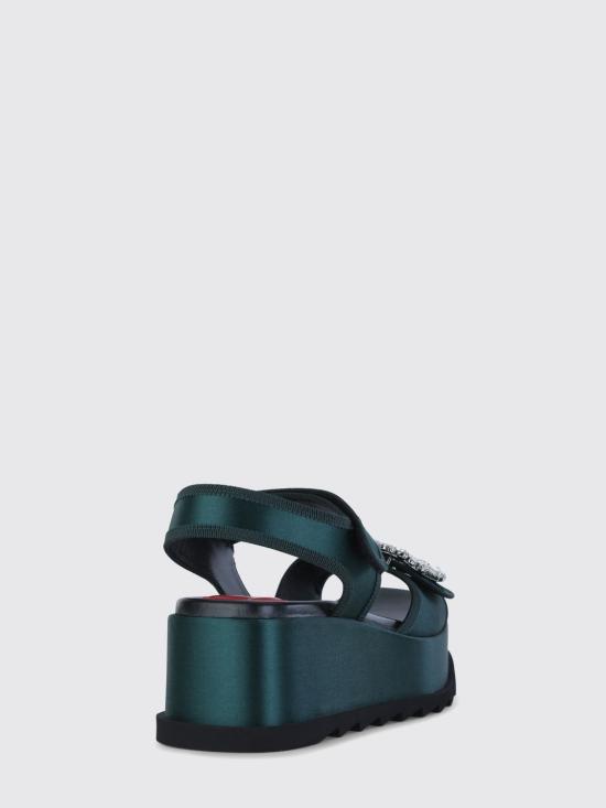 26SS 로저비비에 힐/펌프스 RVW77544510RS0 V801 Forest Green - ROGER VIVIER