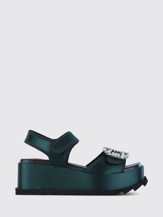 26SS 로저비비에 힐/펌프스 RVW77544510RS0 V801 Forest Green