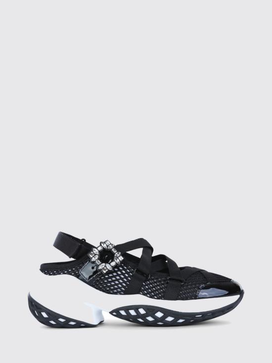 26SS 로저비비에 플랫 슈즈 RVW50643980V4F 0XCR Black