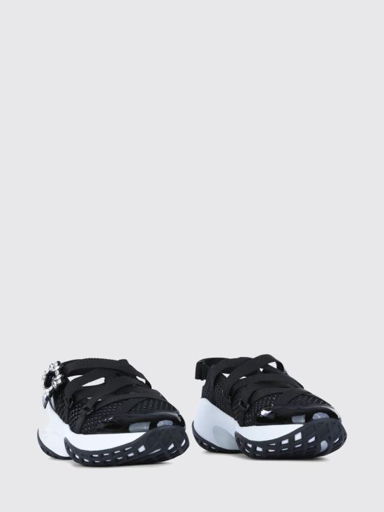 26SS 로저비비에 플랫 슈즈 RVW50643980V4F 0XCR Black - ROGER VIVIER