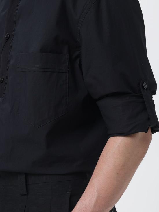 26SS 돌체앤가바나 긴팔 셔츠 G5OE1TFUFIP N0000 Black - DOLCE & GABBANA