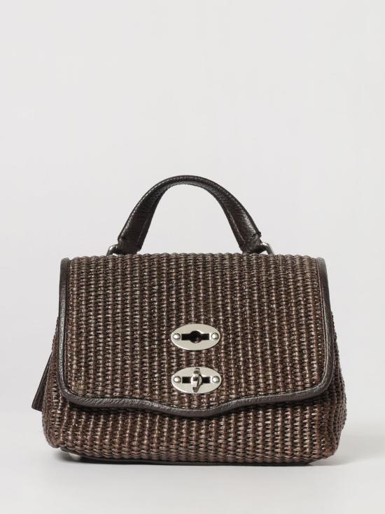 26SS 자넬라토 토트백 0709002030000BABY Z0244 Brown