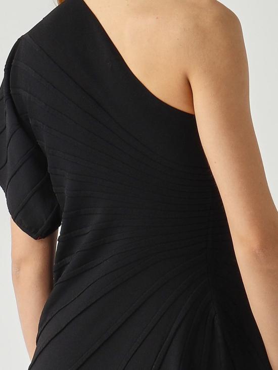 26SS 리비아나 콘티 미디 원피스 F6SA40 Y69 Black - LIVIANA CONTI