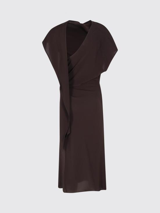 26SS 에리카 카발리니 롱 원피스 P6SR02 V01 Brown - ERIKA CAVALLINI