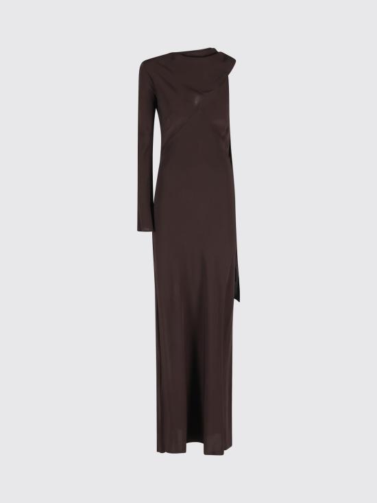 26SS 에리카 카발리니 롱 원피스 P6SR03 V01 Brown - ERIKA CAVALLINI