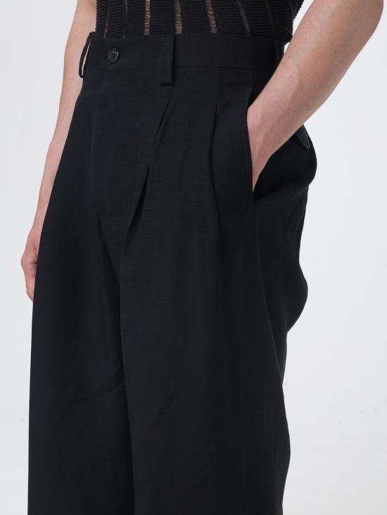 26SS 라니우스 스트레이트 팬츠 S6LAMAPA085 110 Black - LANEUS