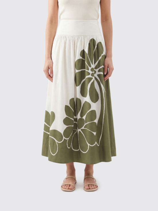 26SS 팜 리오 롱 스커트 350513 26083 Green