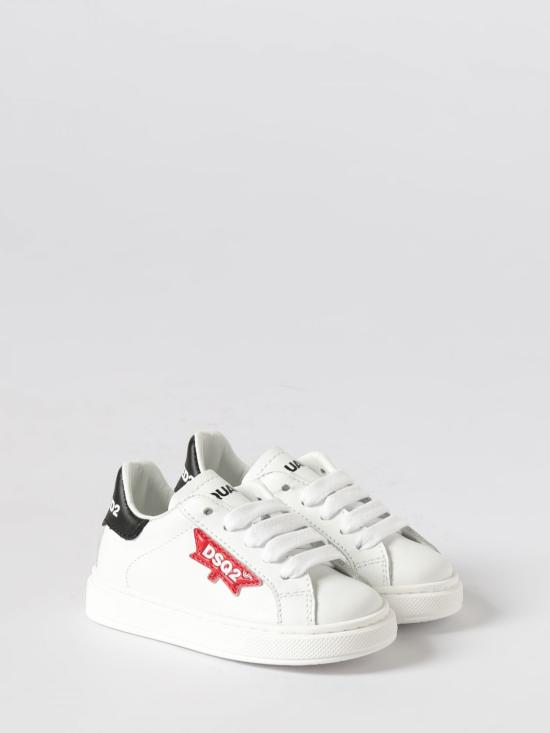 26SS [키즈] 디스퀘어드2 스니커즈 82670 1 White - DSQUARED2