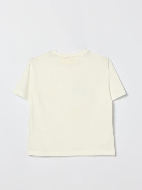 26SS [키즈] 시모네타 티셔츠 SY8A41Z3186 101MC Ivory - SIMONETTA