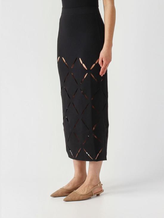 26SS 리비아나 콘티 스커트 F6SA91 Y69 Black - LIVIANA CONTI