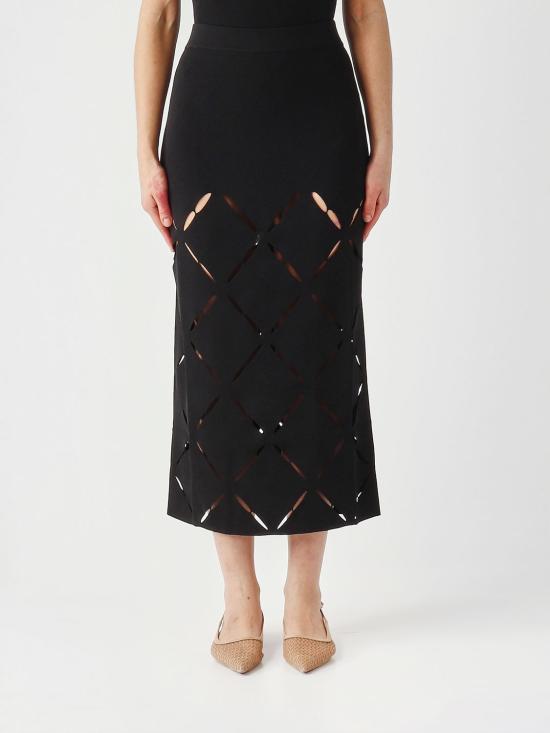 26SS 리비아나 콘티 스커트 F6SA91 Y69 Black