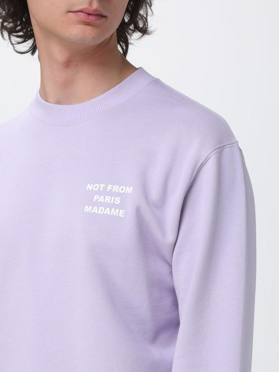 26SS 드롤드무슈 긴팔 티셔츠 KSW149CO127 LAV Lavander - DROLE DE MONSIEUR