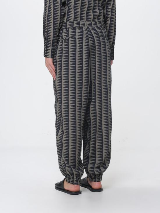 26SS 엠포리오 아르마니 스트레이트 팬츠 EM005490AF14214 FB472 Black - EMPORIO ARMANI