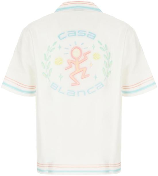 26SS 카사블랑카 반팔 셔츠 MSP26SH00301SILKTWILL DIVERS - CASABLANCA