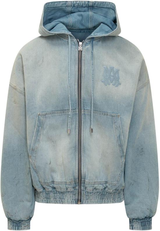 26SS 아미리 후드 티셔츠 AMOUJA1037543 LICHTBLUE