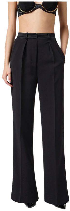 25FW 엘리자베타프랜치 스트레이트 팬츠 PA12656E2110 BLACK - ELISABETTA FRANCHI