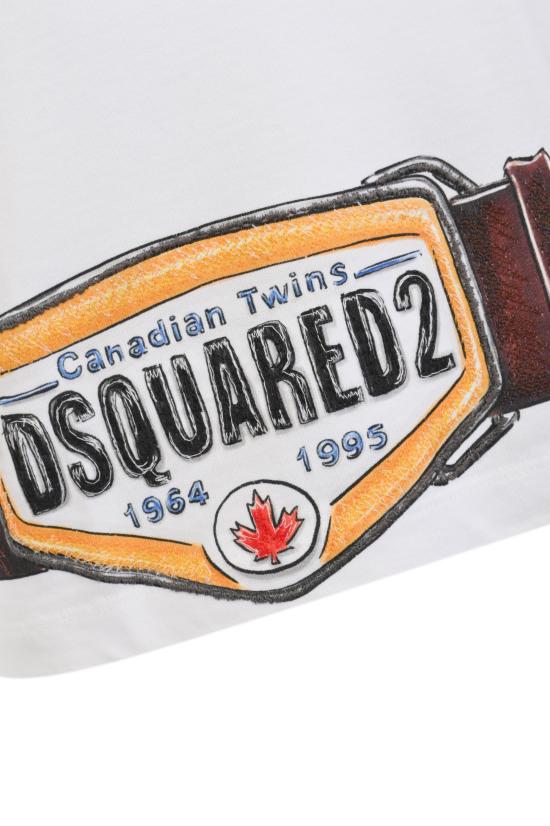 26SS 디스퀘어드2 반팔 티셔츠 S78GD0120D20033100 WHITE - DSQUARED2